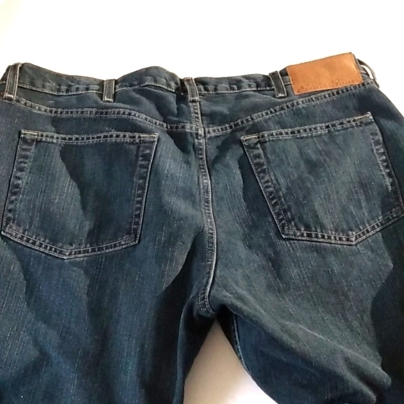 EDDIE BAUER STRAIGHT FIT FLEECE LINED JEANS SIZE 40x32 - Picture 7 of 11